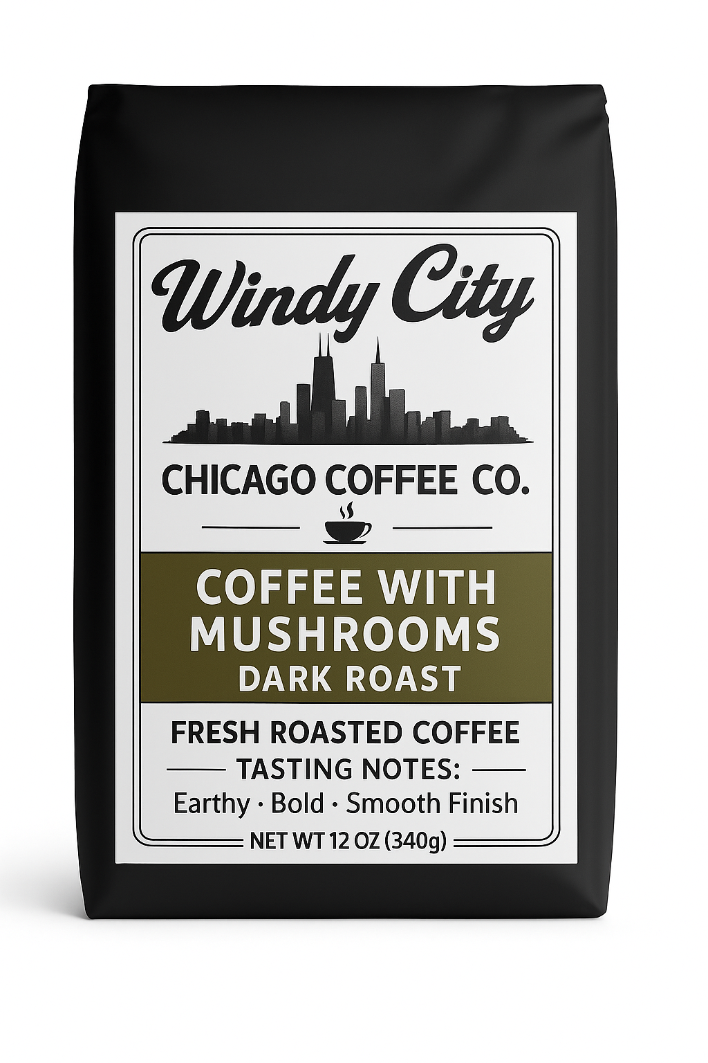 Coffee with Mushrooms Dark Roast
