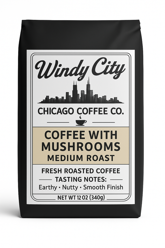 Coffee with Mushrooms Medium Roast